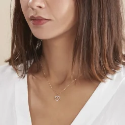 Histoire d'Or Collier Kalliope Jaune Diamant Blanc Best