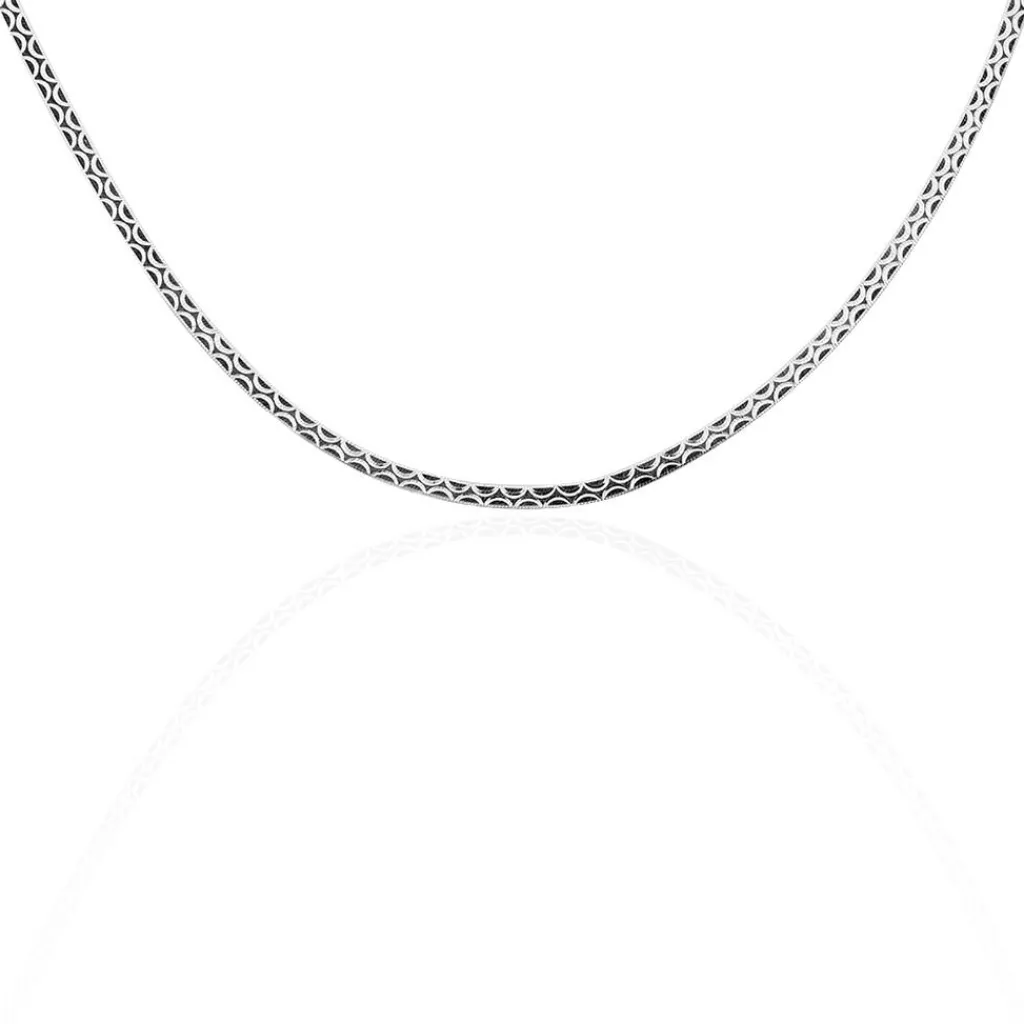 Histoire d'Or Collier Kalyane Argent Bicolore Outlet