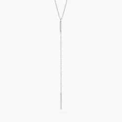 Histoire d'Or Collier Katell Argent Blanc Outlet