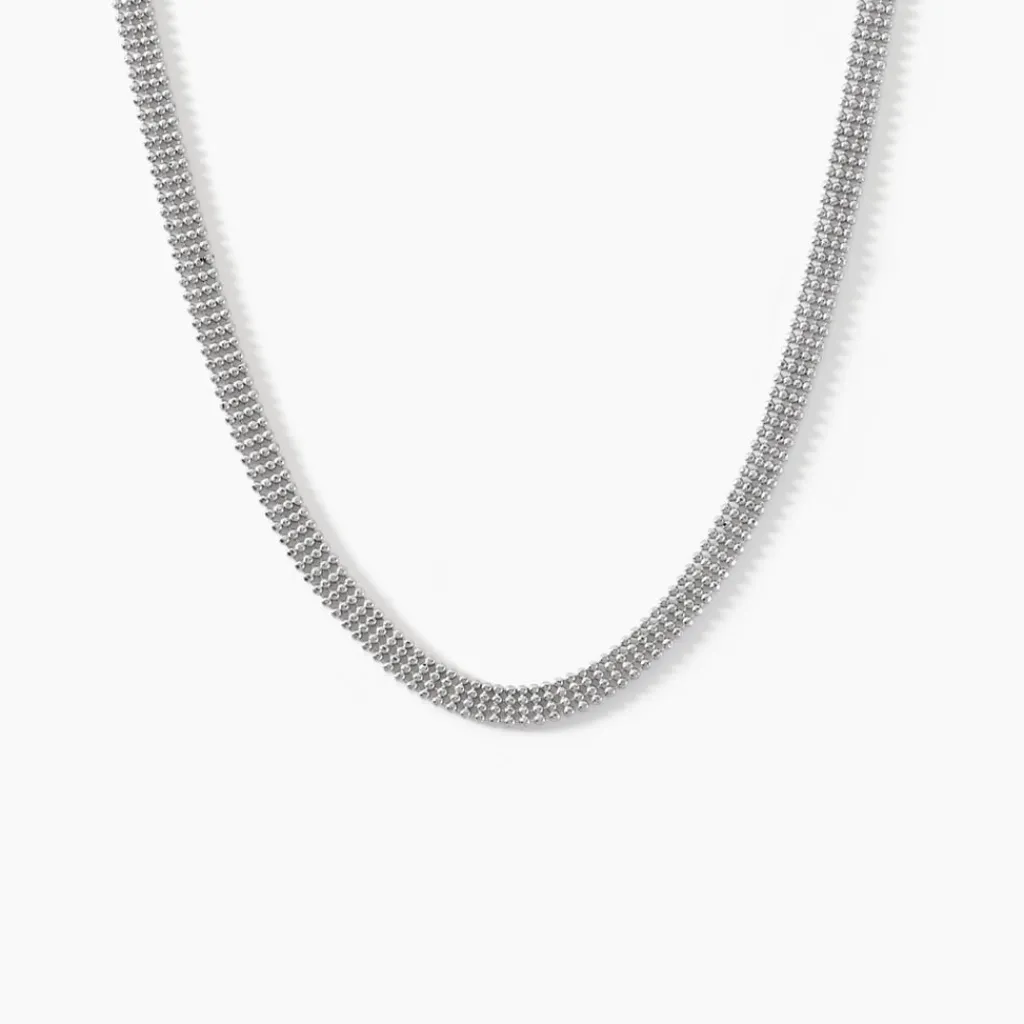 Histoire d'Or Collier Kelline Argent Blanc Outlet