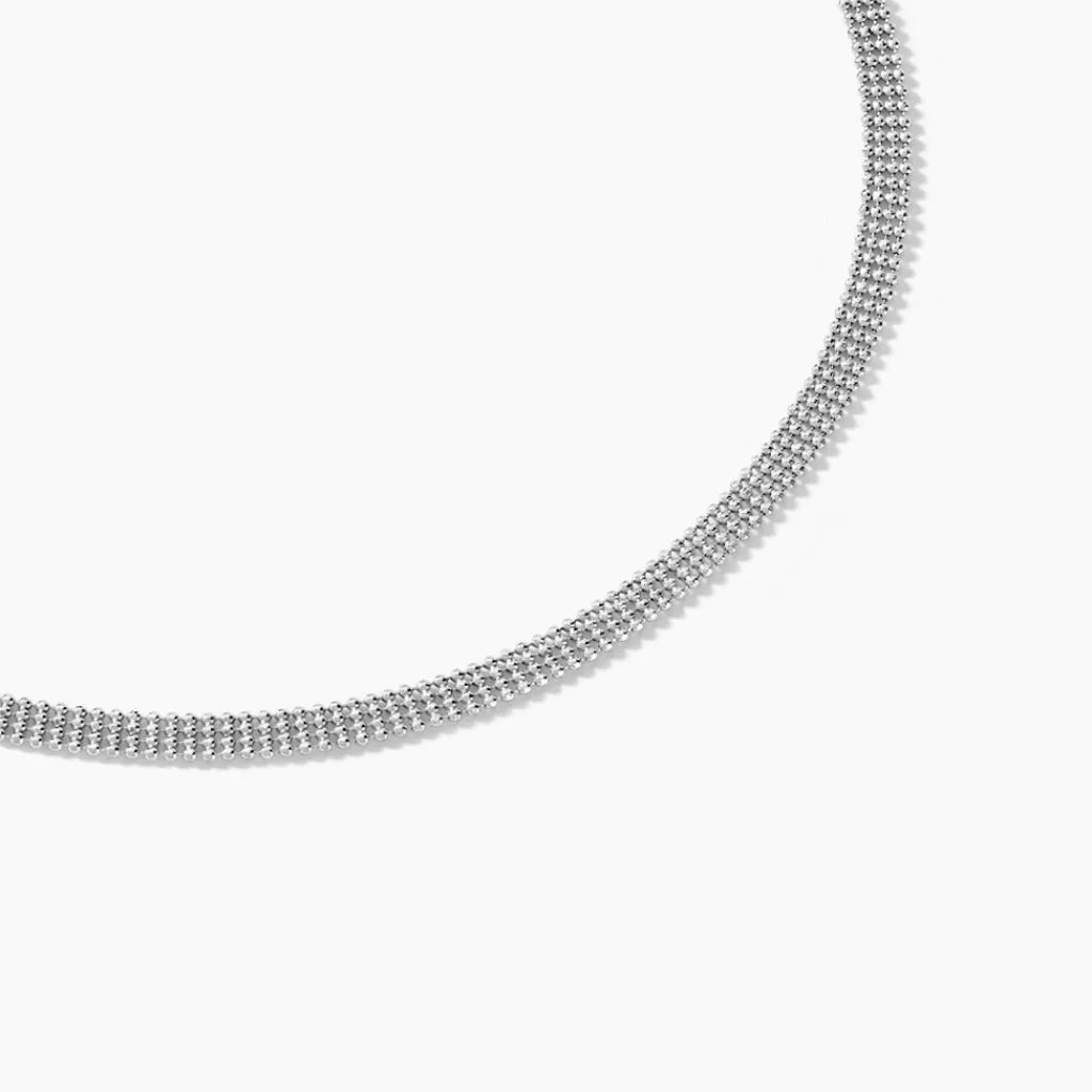 Histoire d'Or Collier Kelline Argent Blanc Outlet