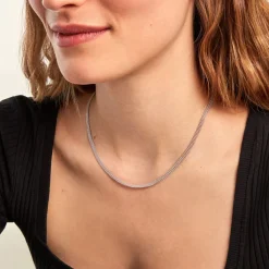 Histoire d'Or Collier Kelline Argent Blanc Outlet