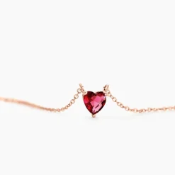 Histoire d'Or Collier Kelvyn Argent Rose Oxyde Outlet
