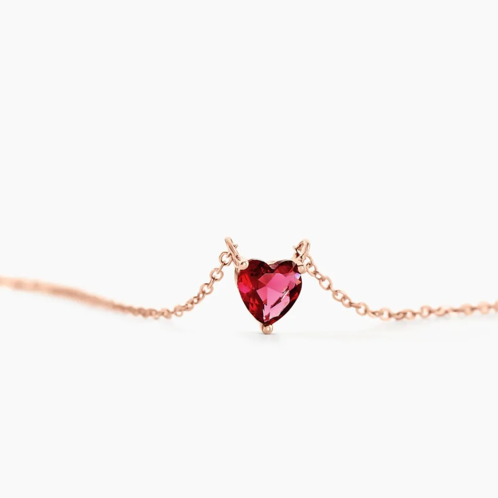 Histoire d'Or Collier Kelvyn Argent Rose Oxyde Outlet