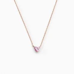 Histoire d'Or Collier Kelvyn Argent Rose Oxyde De Zirconium argent rose oxyde rose New