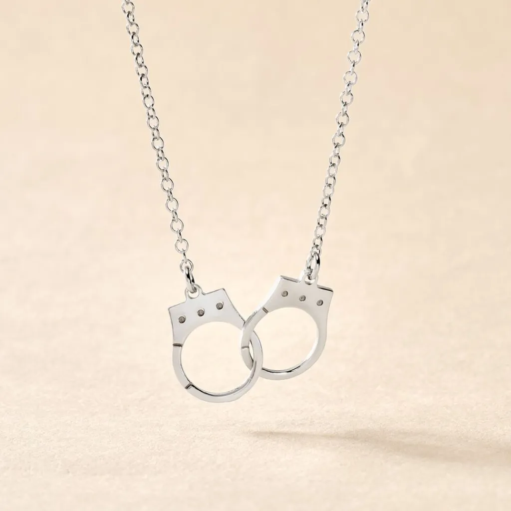 Histoire d'Or Collier Kim argent blanc Sale