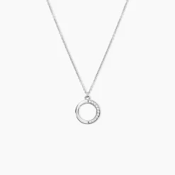 Histoire d'Or Collier Kleya Argent Blanc Oxyde De Zirconium New