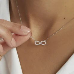 Histoire d'Or Collier Klothilda De Zirconium or blanc oxyde New