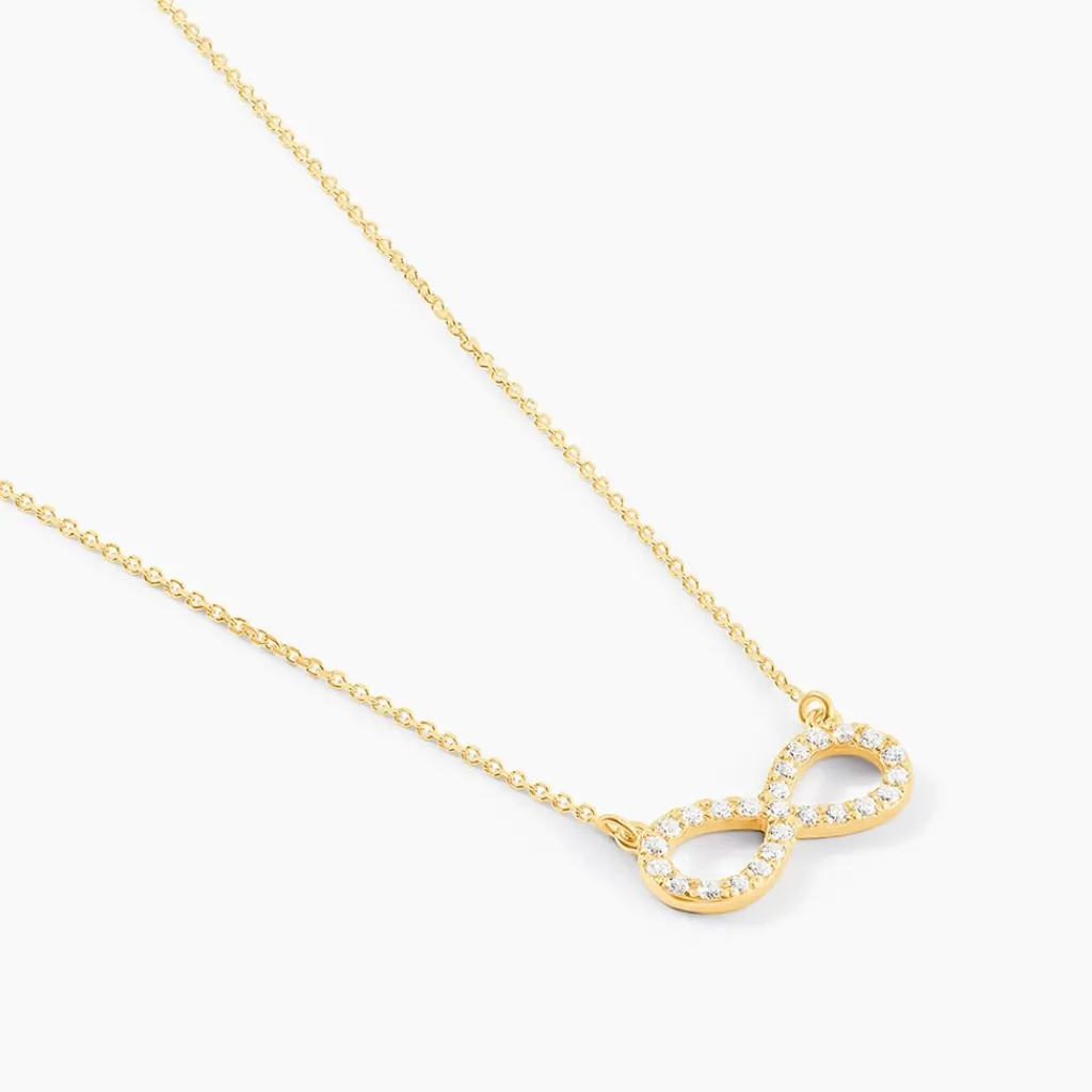 Histoire d'Or Collier Klothilda De Zirconium or jaune oxyde