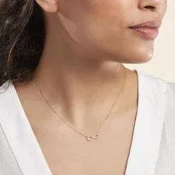 Histoire d'Or Collier Klothilda De Zirconium or jaune oxyde