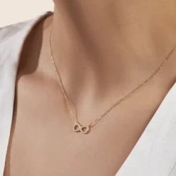 Histoire d'Or Collier Klothilda De Zirconium or jaune oxyde