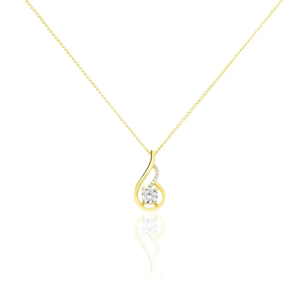 Histoire d'Or Collier Koline Or Jaune Oxyde De Zirconium Online