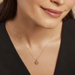 Histoire d'Or Collier Kristian Or Jaune Diamant Hot