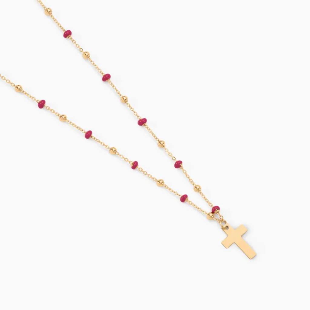 Histoire d'Or Collier Krystle Or Jaune Sale