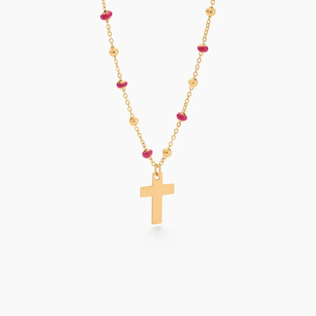 Histoire d'Or Collier Krystle Or Jaune Sale