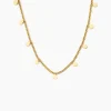 Histoire d'Or Collier Lady Chic Acier Jaune