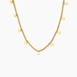 Histoire d'Or Collier Lady Chic Acier Jaune