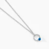 Histoire d'Or Collier Laelle Argent Blanc Turquoise Discount