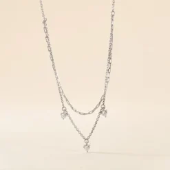 Histoire d'Or Collier Laetita Argent Oxyde Hot