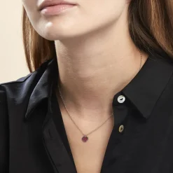 Histoire d'Or Collier Lara Argent Blanc Clearance