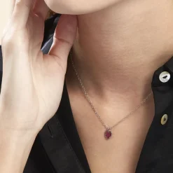 Histoire d'Or Collier Lara Argent Blanc Clearance