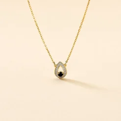 Histoire d'Or Collier Lareyna Or Bicolore Saphir Sale