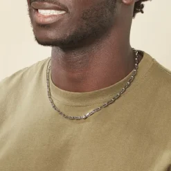 JOURDAN Collier Laura-lyneae Or Acier Bicolore Outlet