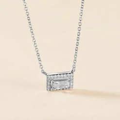 Histoire d'Or Collier Laurine De Zirconium argent blanc oxyde New