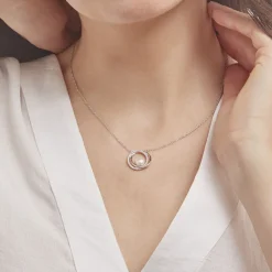 Histoire d'Or Collier Laury Argent Blanc Perle De Culture Et Oxyde De Zirconium Clearance