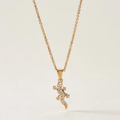 Histoire d'Or Collier Lehar Plaqué Or Oxyde