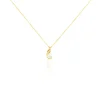 Histoire d'Or Collier Leta Or Jaune Perle De Culture Et Oxyde De Zirconium Outlet