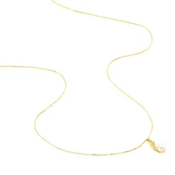 Histoire d'Or Collier Leta Or Jaune Perle De Culture Et Oxyde De Zirconium Outlet