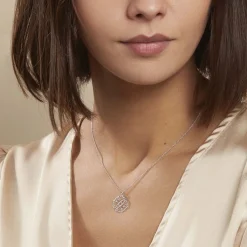 Histoire d'Or Collier Lev Argent Blanc