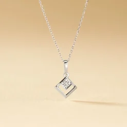 Histoire d'Or Collier Liana Or Blanc Diamant Clearance