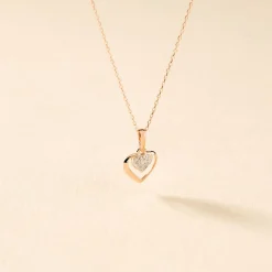 Histoire d'Or Collier Liana Or Rose Diamant Outlet