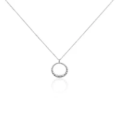 Histoire d'Or Collier Lidig Argent Oxyde De Zirconium Discount