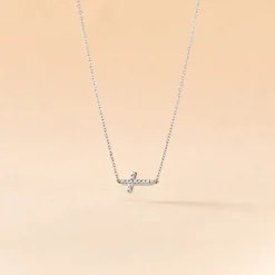 Histoire d'Or Collier Like A Virgin De Zirconium or blanc oxyde Online