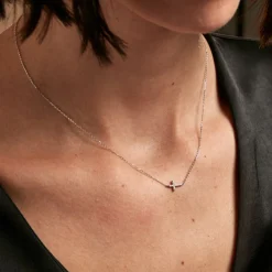 Histoire d'Or Collier Like A Virgin De Zirconium or blanc oxyde Online