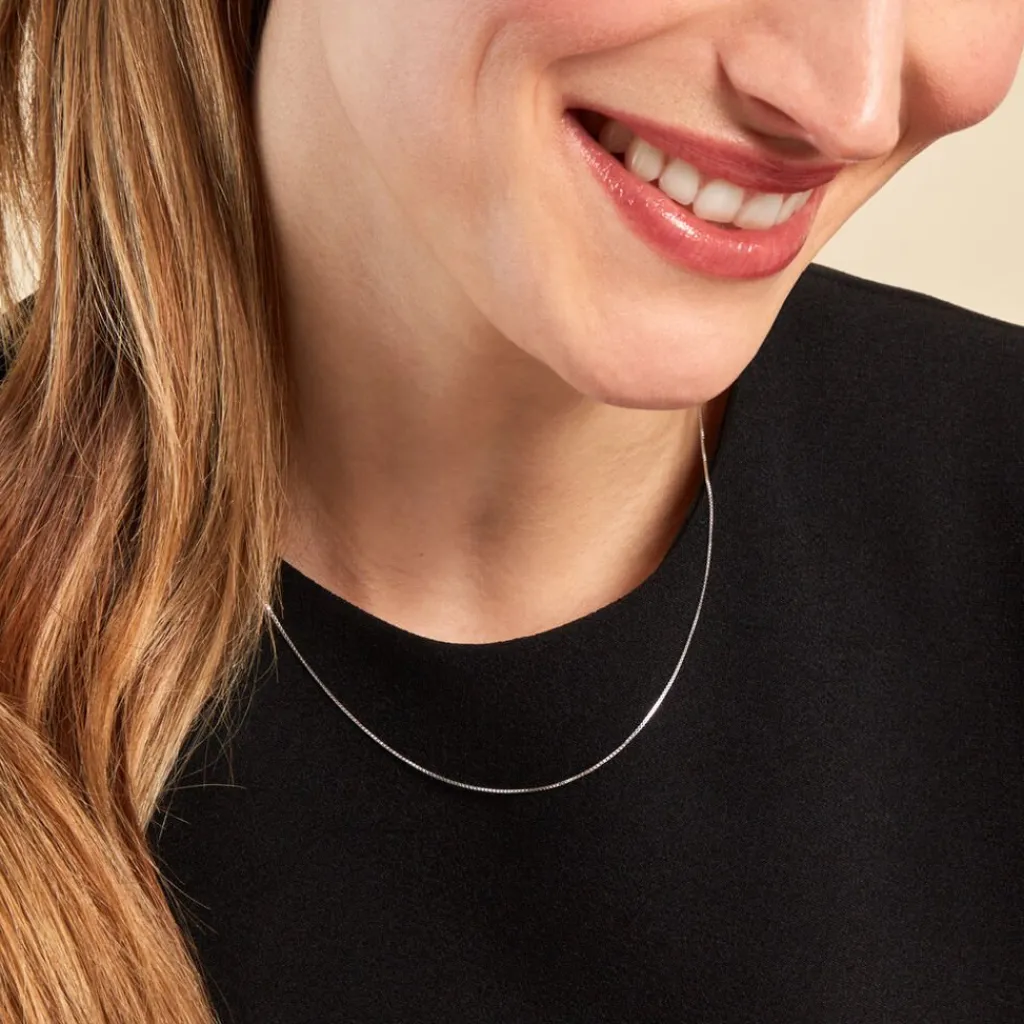 Histoire d'Or Collier Liline Argent Blanc Clearance