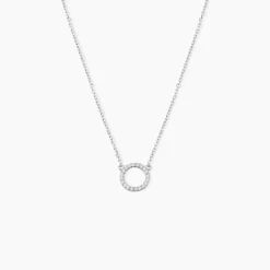 Histoire d'Or Collier Lim De Zirconium or blanc oxyde Best