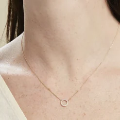 Histoire d'Or Collier Lim De Zirconium or jaune oxyde Online