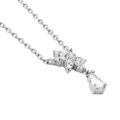 Histoire d'Or Collier Linas Argent Blanc Oxyde De Zirconium