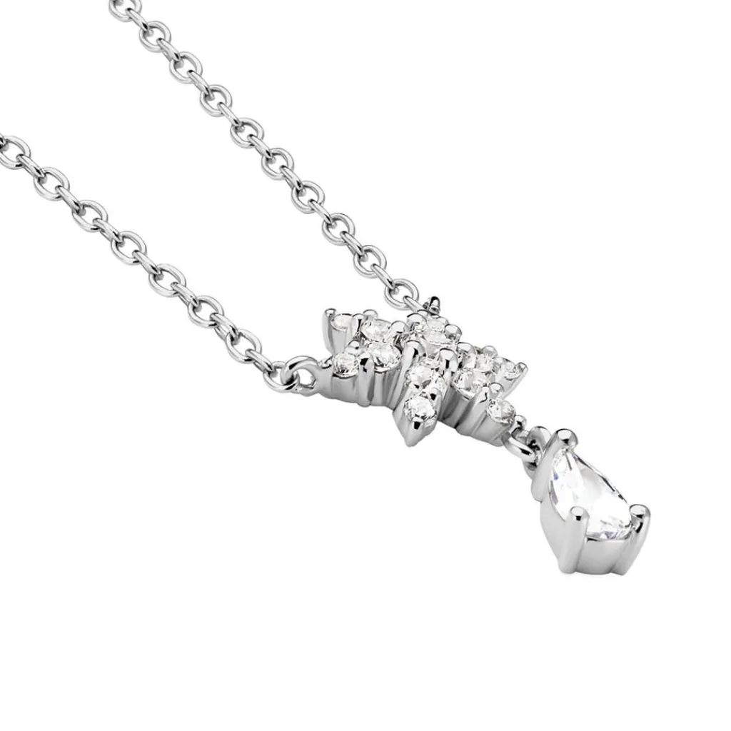 Histoire d'Or Collier Linas Argent Blanc Oxyde De Zirconium