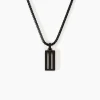Histoire d'Or Collier Line Acier Noir Online