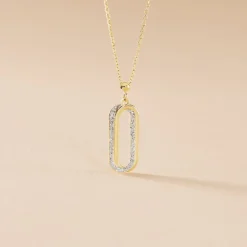 Histoire d'Or Collier Link Or Jaune Clearance