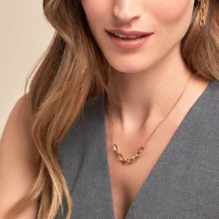 Histoire d'Or Collier Linkora Or Jaune Discount