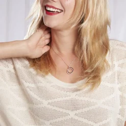 Histoire d'Or Collier Livvy Argent Blanc Oxyde De Zirconium Outlet