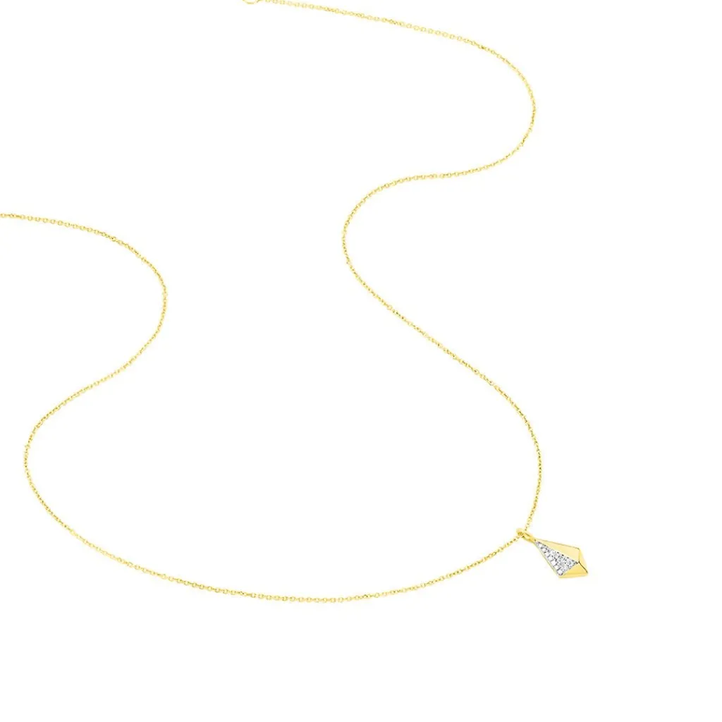 Histoire d'Or Collier Lizia Or Jaune Diamant Discount