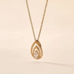 Histoire d'Or Collier Loetitia Plaqué Or Jaune Oxyde De Zirconium Online