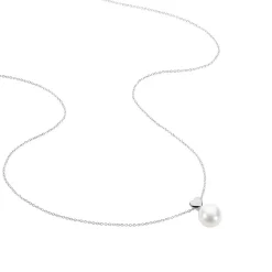 Histoire d'Or Collier Lorella Argent Blanc Perle De Culture Online